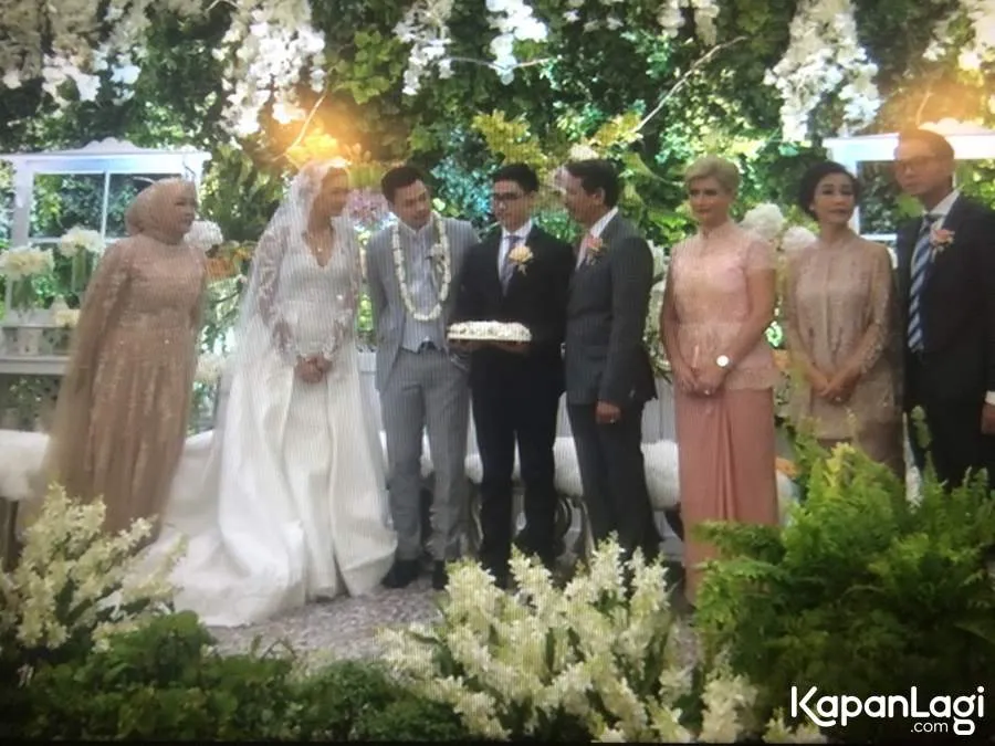 Nabila Syakieb resmi menjadi istri Reshwara. / ©KapanLagi.com®/Abbas Adi Nugroho