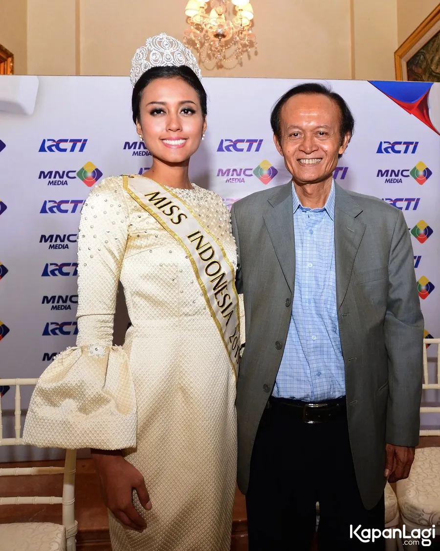 Maria dan sang ayah © KapanLagi.com®/Bambang E Ros
