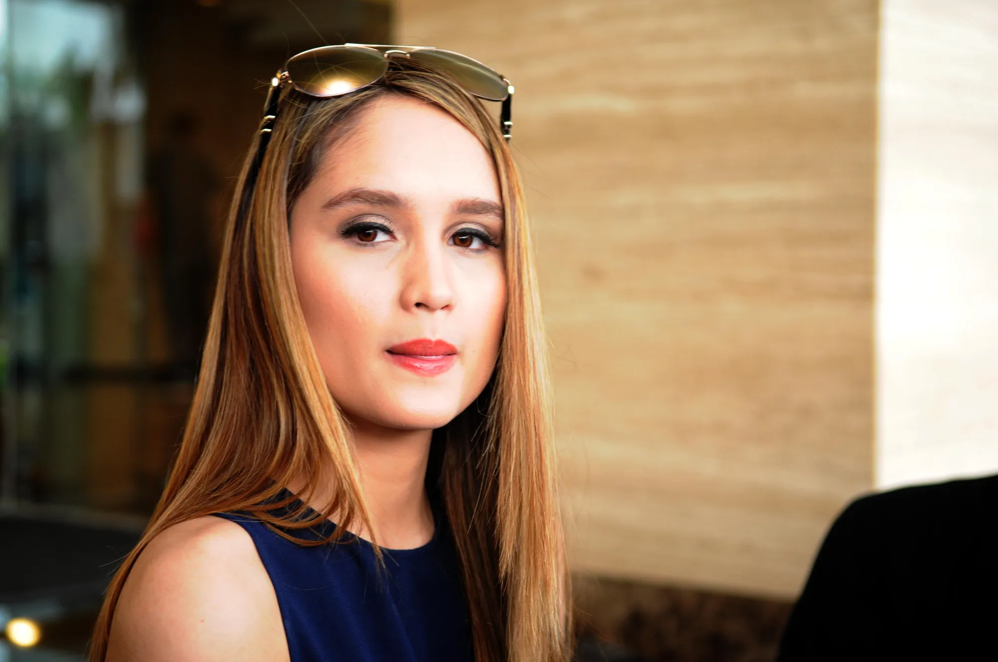 Berniat santai di Dubai, Cinta Laura malah menyaksikan kebakaran hotel yang membuatnya sedih © KapanLagi.com/Bayu Herdianto