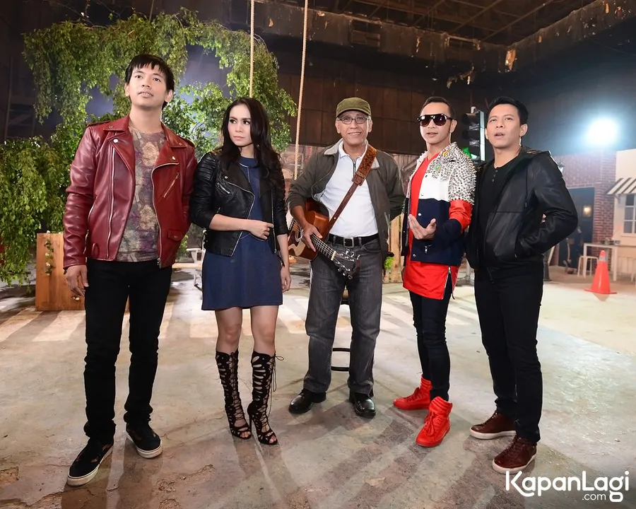 Musica Heroes saat penggarapan klip Kemesraan © KapanLagi.com®/Bambang E, Ros
