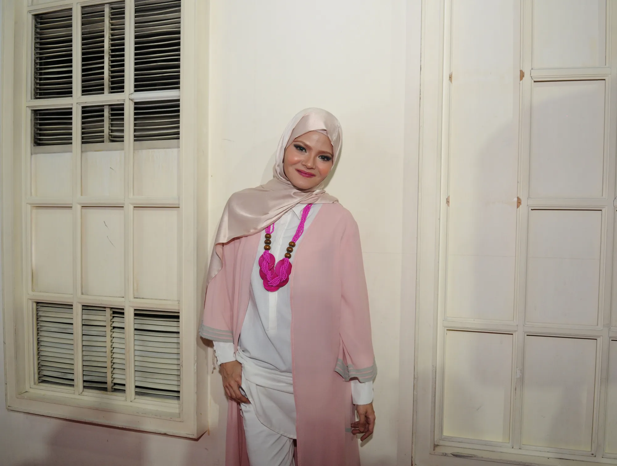 Keputusan Terry untuk berhijab dapat dukungan penuh dari orang-orang di sekitarnya © KapanLagi.com/Bayu Herdianto