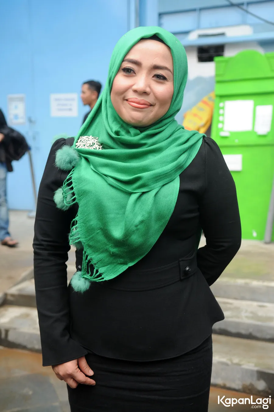 Muzdalifah ingin jaga hubungan baik dengan Nassar © KapanLagi.com®/Bayu Herdianto