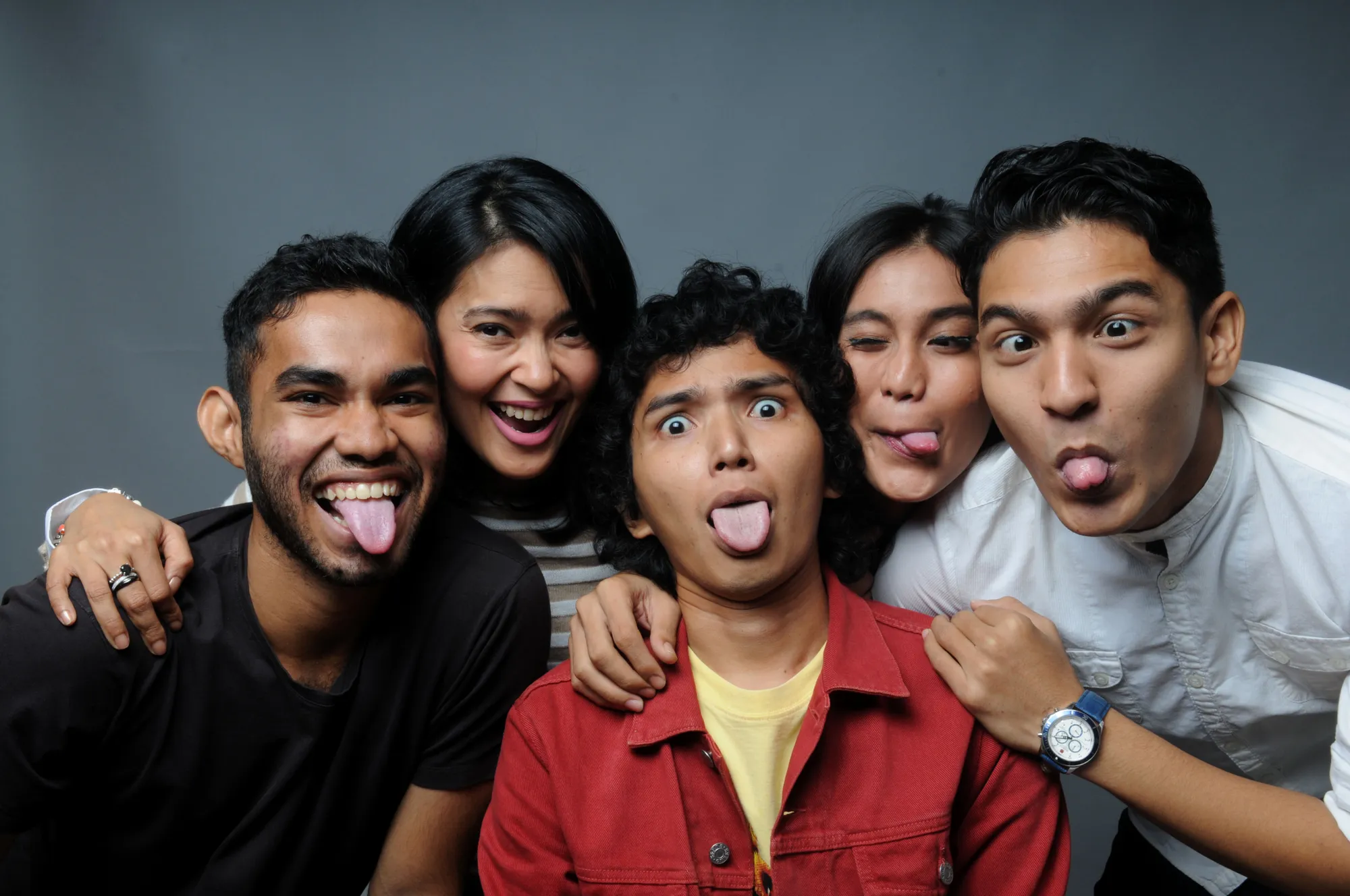 Para pemeran film JINGGA merasa terinspirasi lewat pengalaman syuting mereka di SLB © KapanLagi.com/Bayu Herdianto