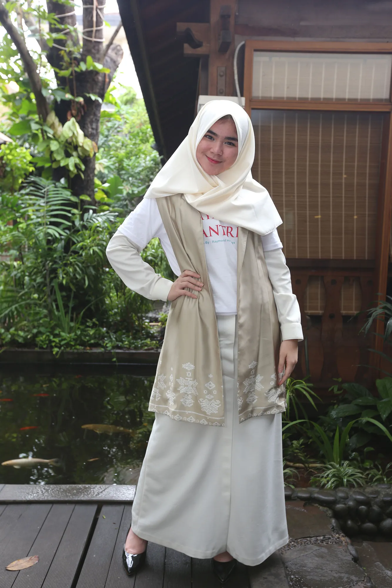 Sivia Blink ingin berhijab kalau sudah punya anak nanti © KapanLagi.com®/Bayu Herdianto