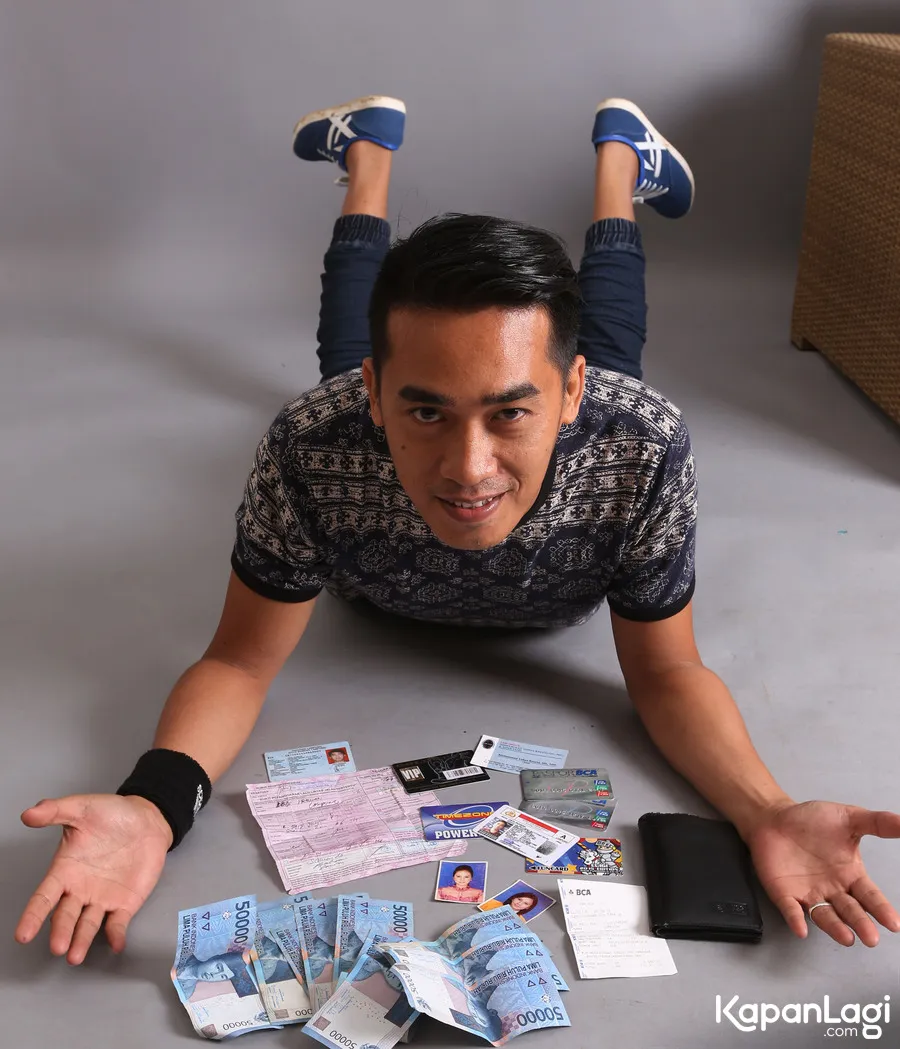 Dide dan juga isi dompetnya © KapanLagi.com®/Budy Santoso