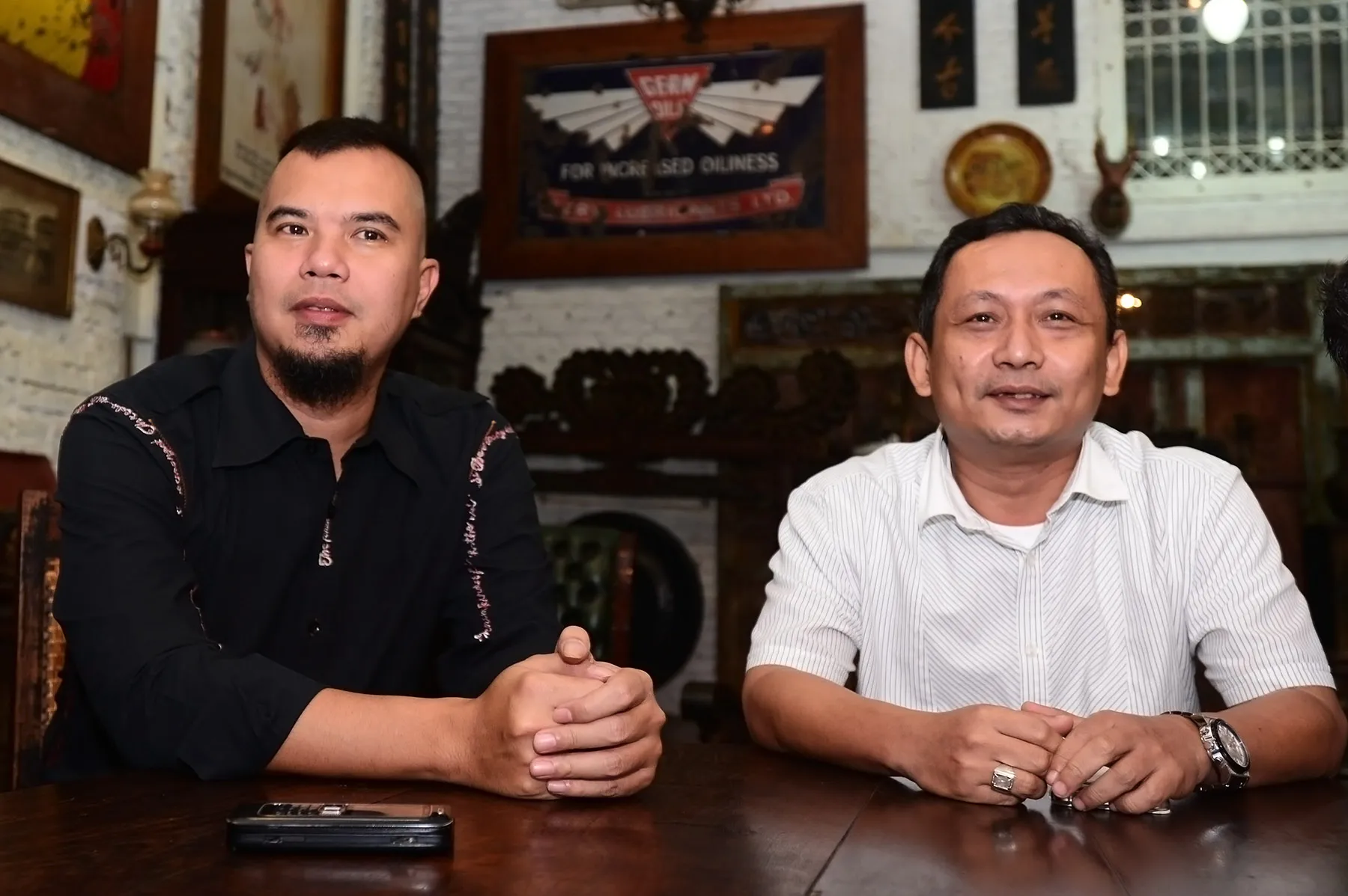 Ahmad Dhani siap tinggalkan dunia hiburan bila jadi pejabat © KapanLagi.com®/Bambang E Ros