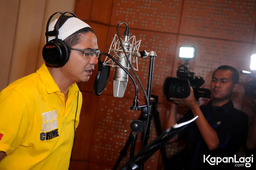 Pasha pastikan dirinya akan tetap tergabung di band Ungu. / ©KapanLagi.com®/Bayu Herdianto