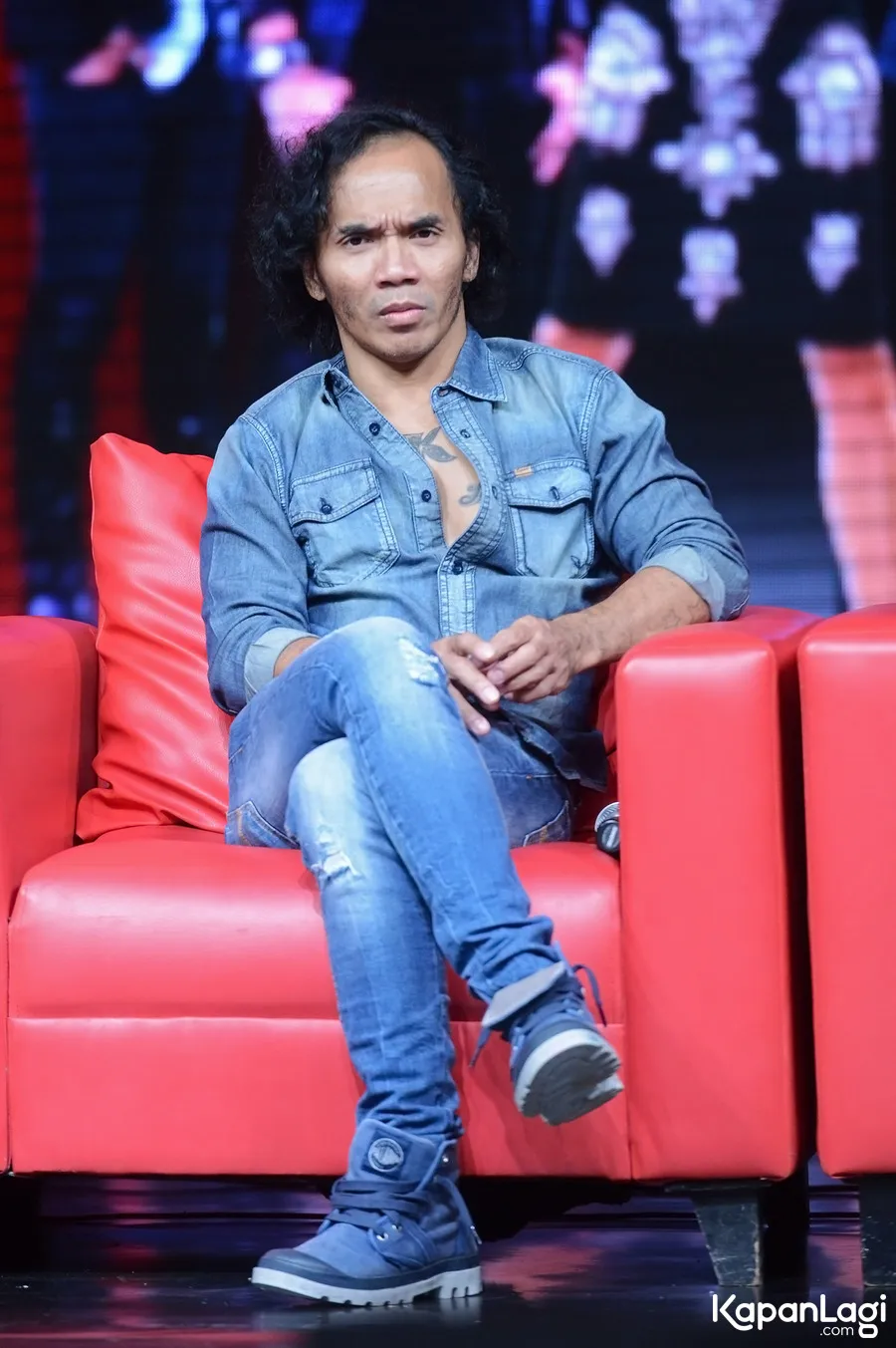 Kaka Slank siap untuk tampil perdana sebagai juri ajang pencarian bakat © KapanLagi.com®/Bambang E. Ros