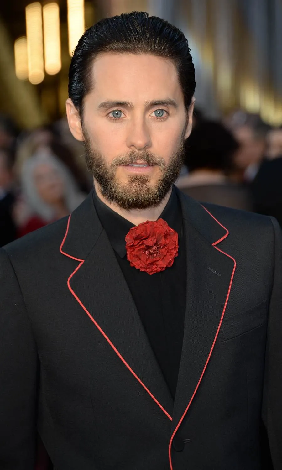 Jared Leto dapatkan inspirasi dari David Bowie untuk karakter Joker yang ia perankan © AFP