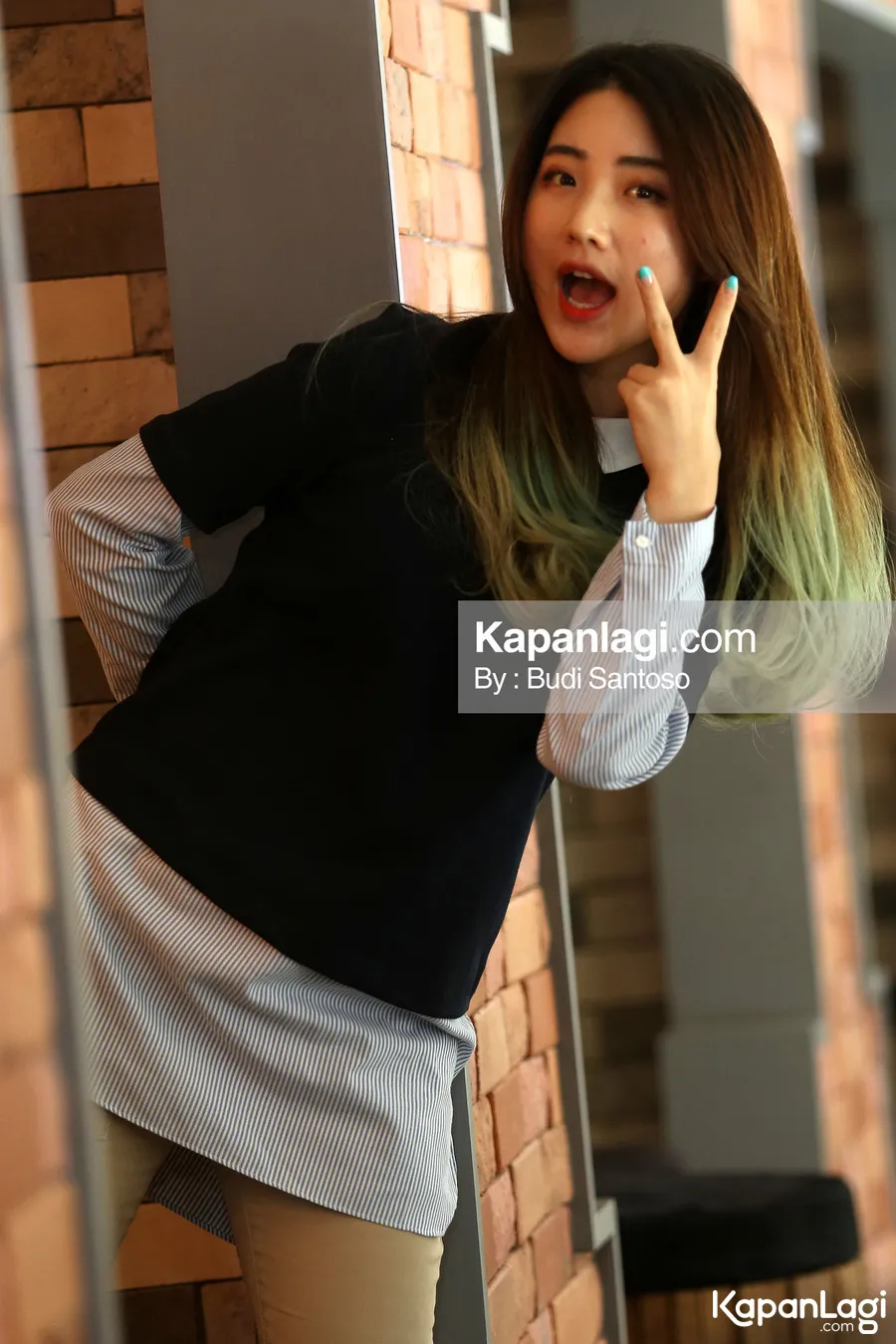 Han Yoora, Youtubers Indonesia yang berasal dari Korea. ©KapanLagi.com/Budy Santoso