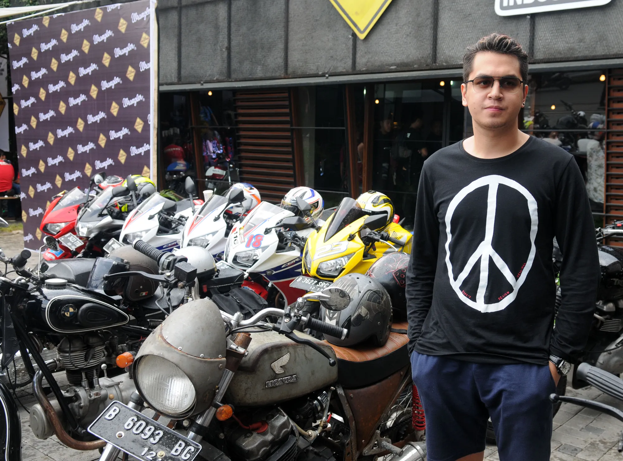 Kevin Julio jadikan hobi motorannya sebagai cara refreshing © KapanLagi.com®/Bayu Herdianto