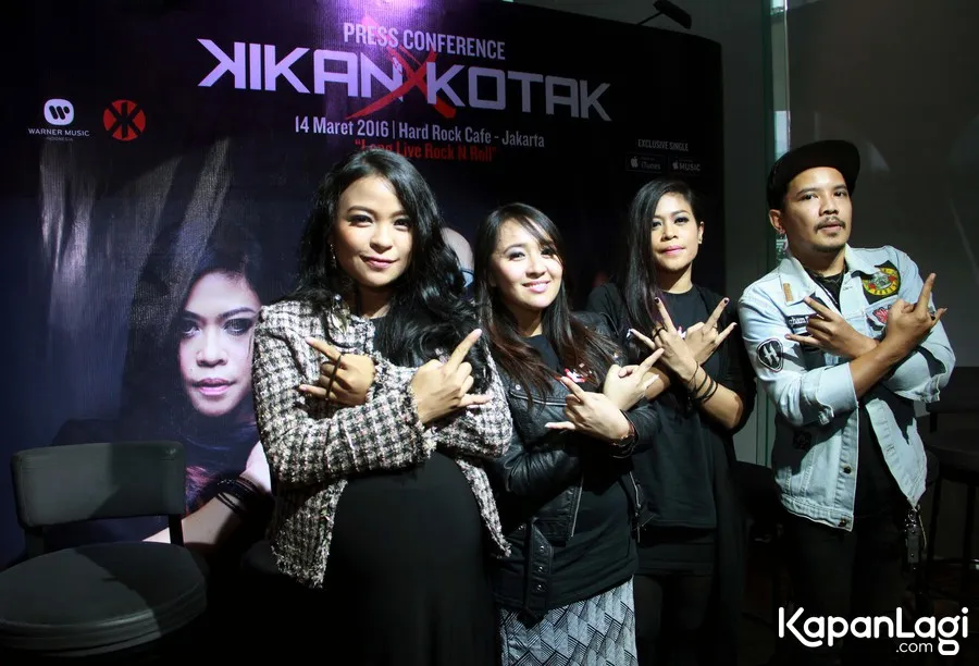 Chua masih terlibat dengan proyek Kikan x Kotak walau sedang hamil © KapanLagi.com®/Muhammad Akrom Sukarya