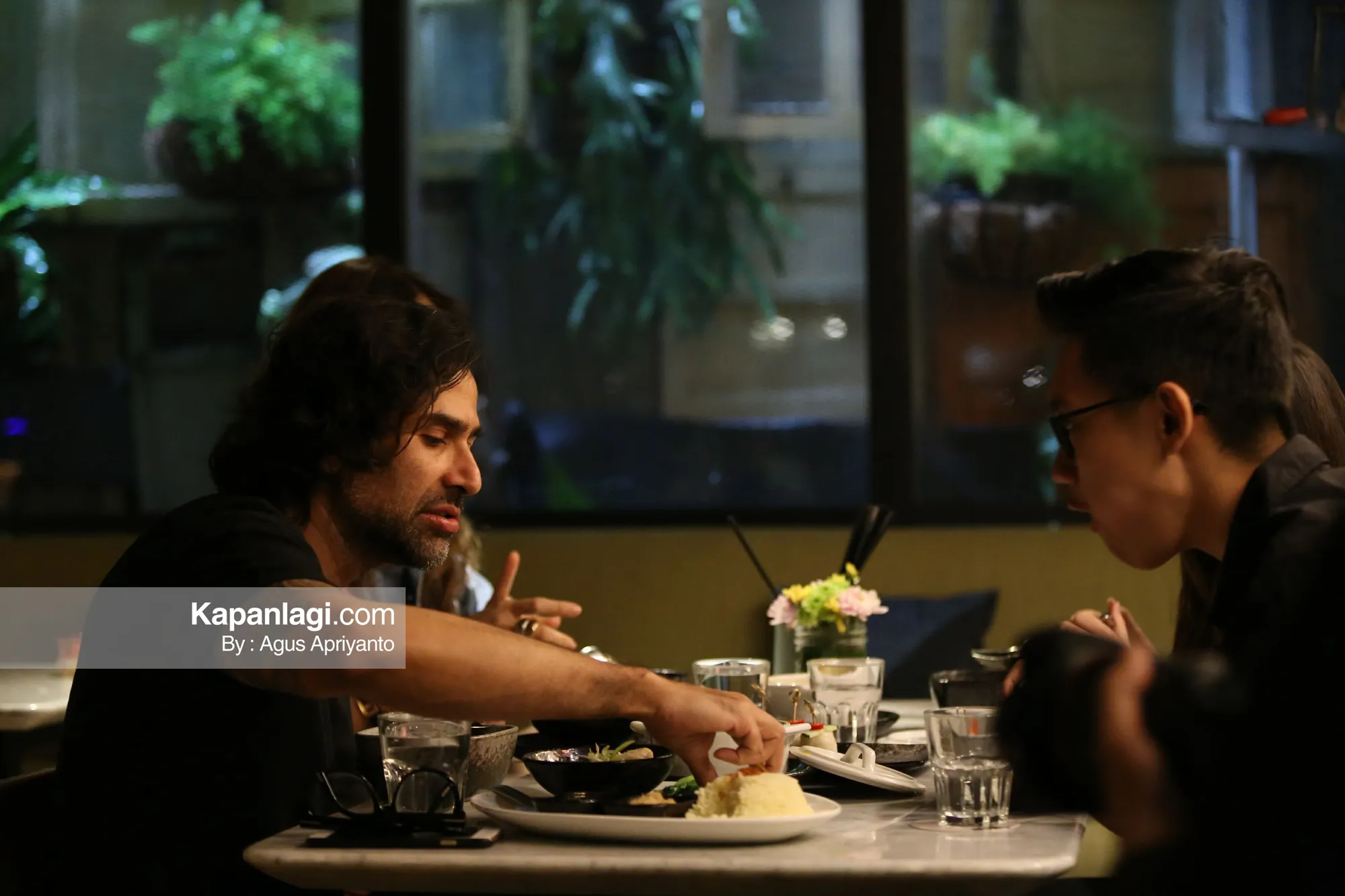Jeremy Thomas menilai para casts #AnakArtis bisa menghibur tanpa adanya campur tangan dan otoritas produser maupun sutradara © KapanLagi.com/Agus Apriyanto