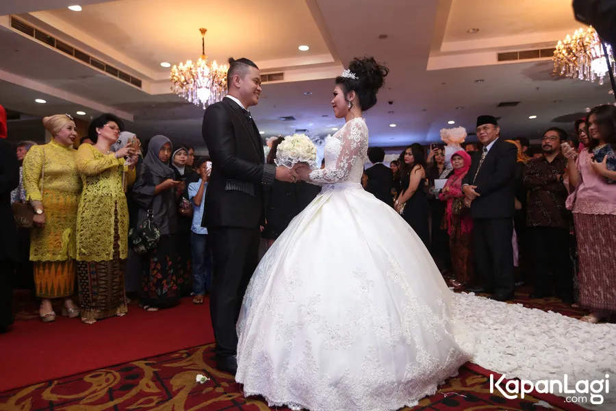 Happy wedding Randi - Shegy! © KapanLagi.com®/Budy Santoso