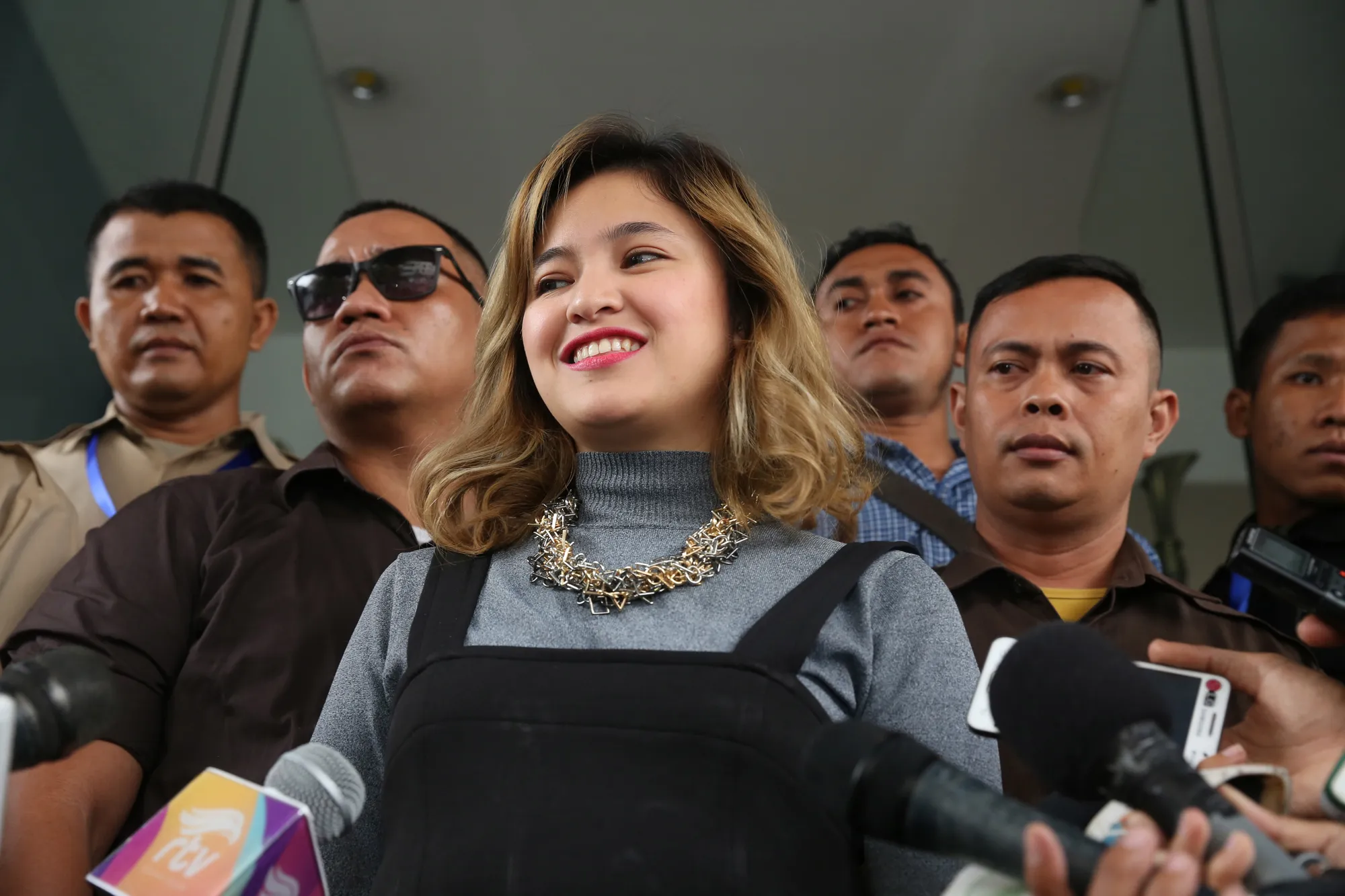 Menurut Marshanda, langkah awal untuk menghadapi haters adalah kita harus bisa bersyukur dengan kondisi kita sendiri © KapanLagi.com/Muhammad Akrom Sukarya
