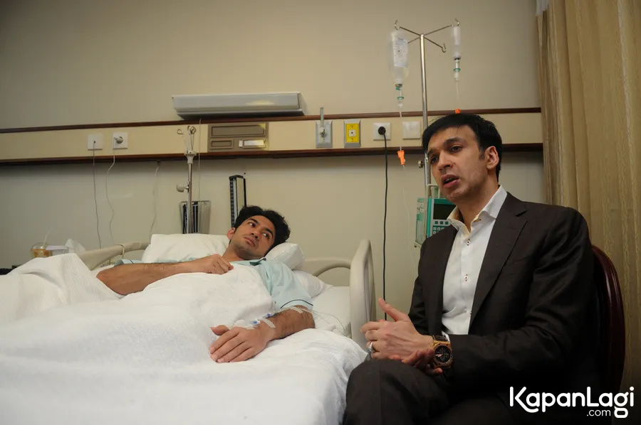Reza ketika sedang sakit © KapanLagi.com®/Bayu Herdianto