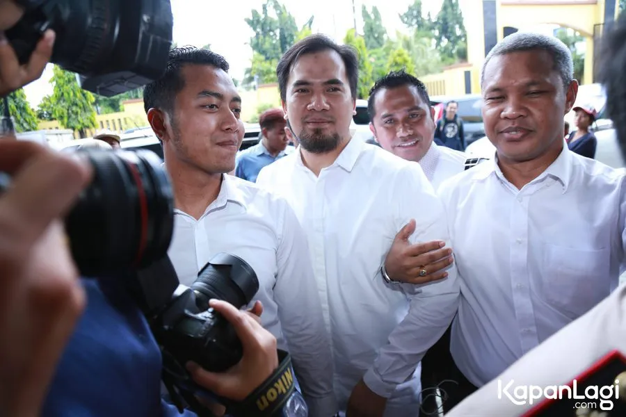 Badan Saipul Jamiell terlihat lebih kurus © KapanLagi.com®/Agus Apriyanto