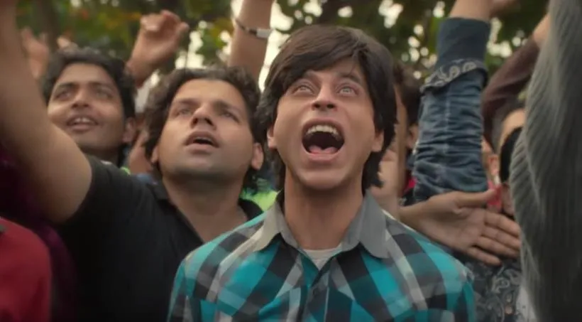 Shahrukh sebagai Gaurav di FAN, apakah ia akan dapat piala aktor terbaik? ©indian express