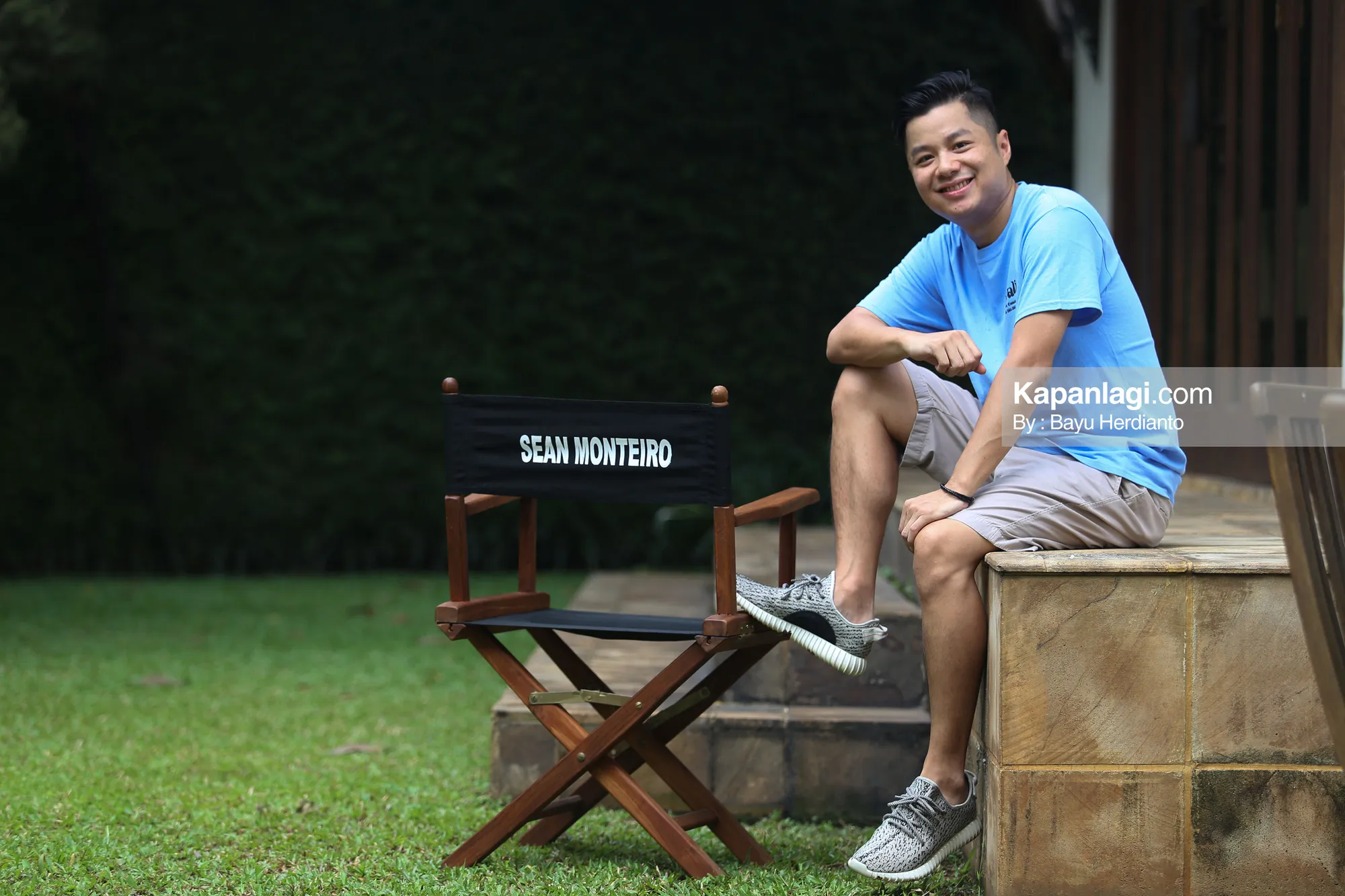 Sean Monteiro berhasil mengejar mimpi dan kecintaannya terhadap dunia film © KapanLagi.com/Budy Santoso