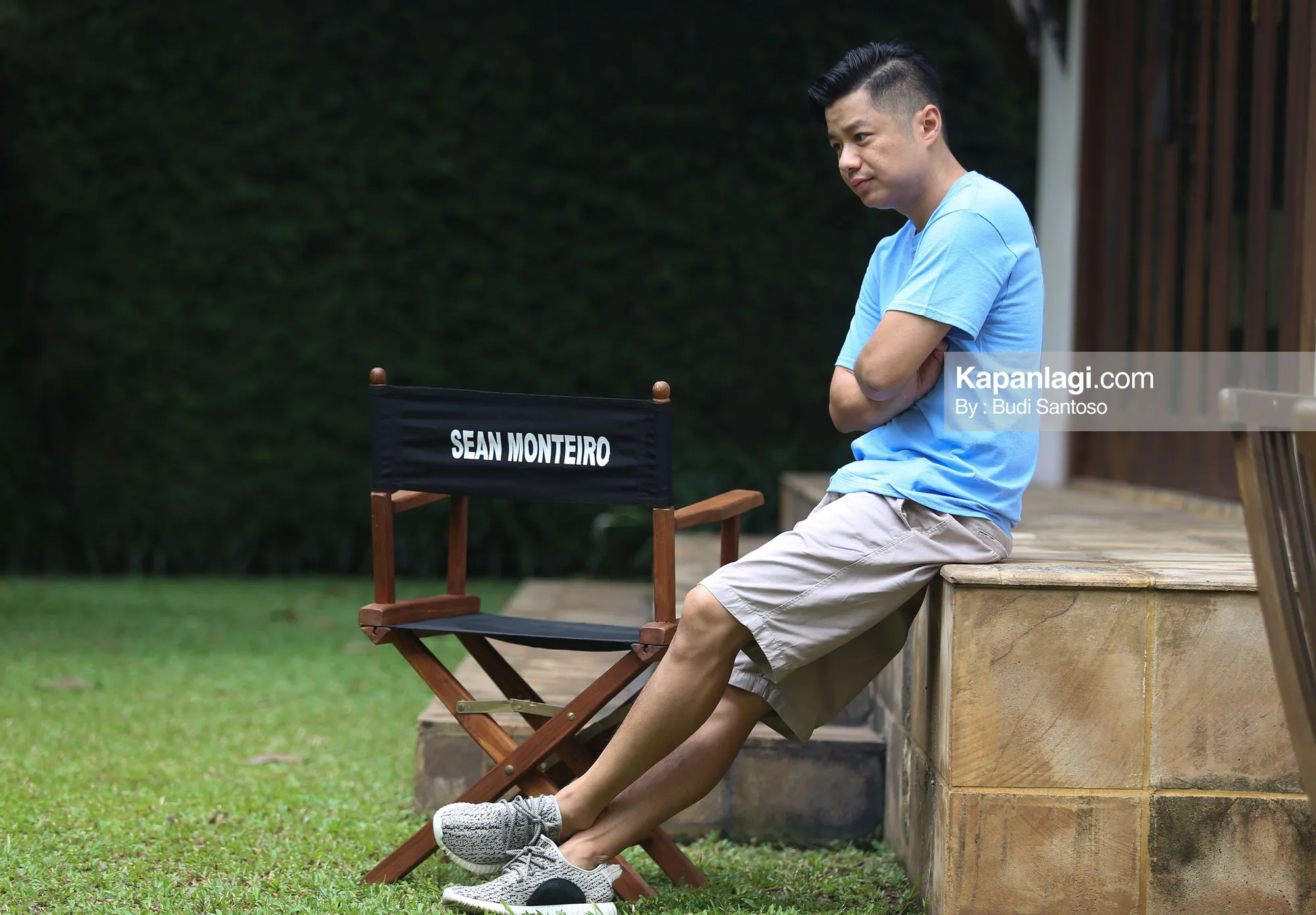 Walau merasa kecewa, Sean Monteiro tetap yakin dengan kemampuan Riri Riza dan timnya dalam mengolah AADC 2 © KapanLagi.com/Budy Santoso