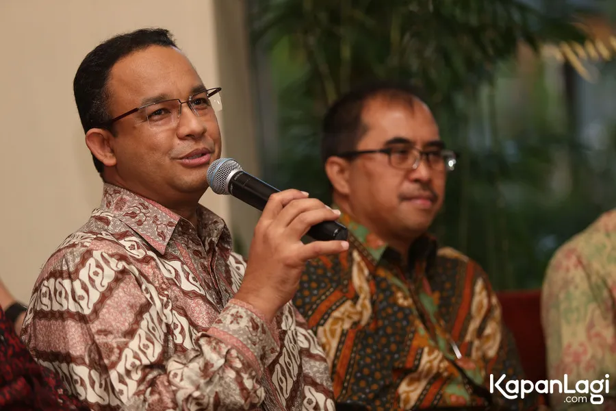 Anies Baswedan ungkap film 3 SRIKANDI memiliki visi besar mengembalikan jati diri banngsa. / KapanLago.com/Budy Santoso