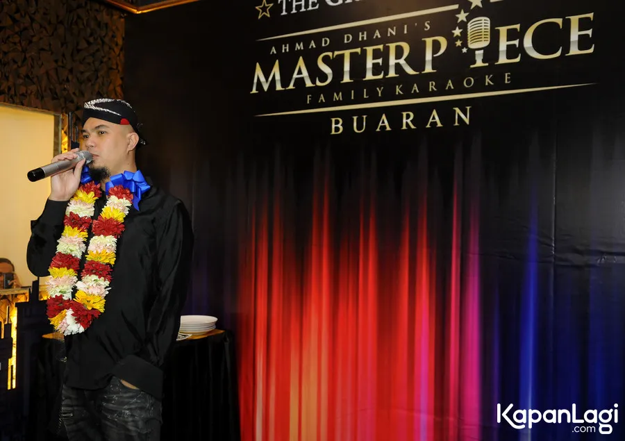Dhani mengatakan bahwa Al Ghazali lebih mirip bapak dari pria berusia 43 tahun tersebut © KapanLagi.com®/Bayu Herdianto