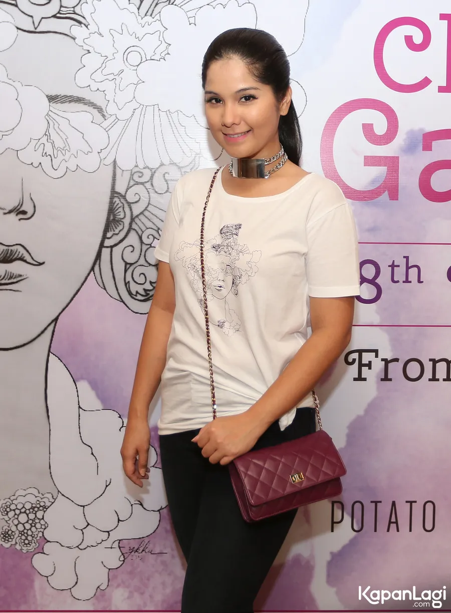 Anak punya bakat dan minat di bidang seni, Annisa Pohan berharap Aira akan teruskan jejaknya © KapanLagi.com®/Budy Santoso