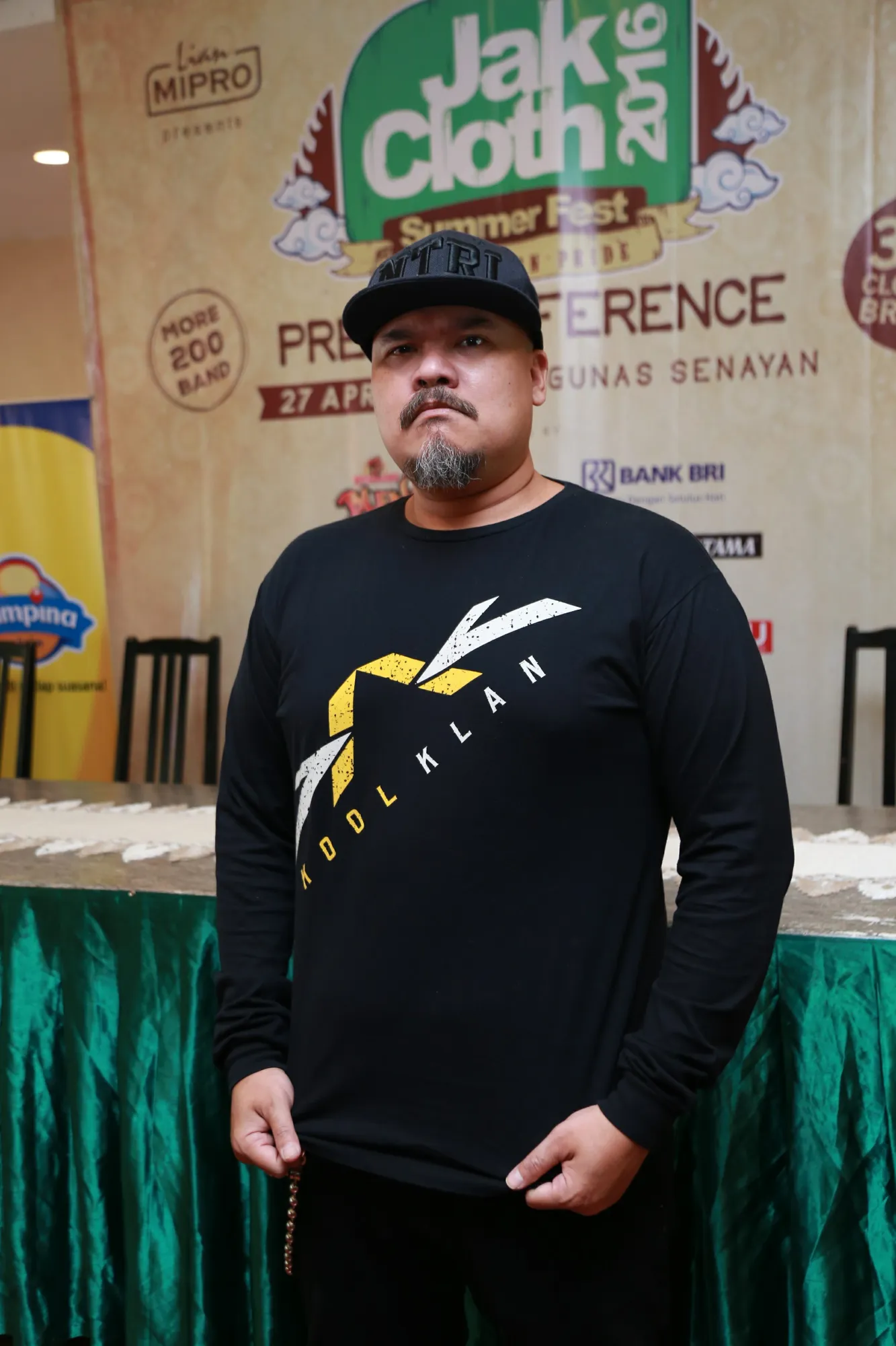 Bagus mencoba peruntungan di bidang bisnis lewat clothing line © KapanLagi.com®/Agus Apriyanto