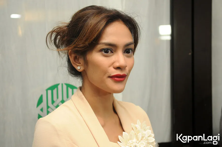 Masayu Anastasia tak mau mendorong terlalu keras anaknya untuk belajar © KapanLagi.com®/Bayu Herdianto