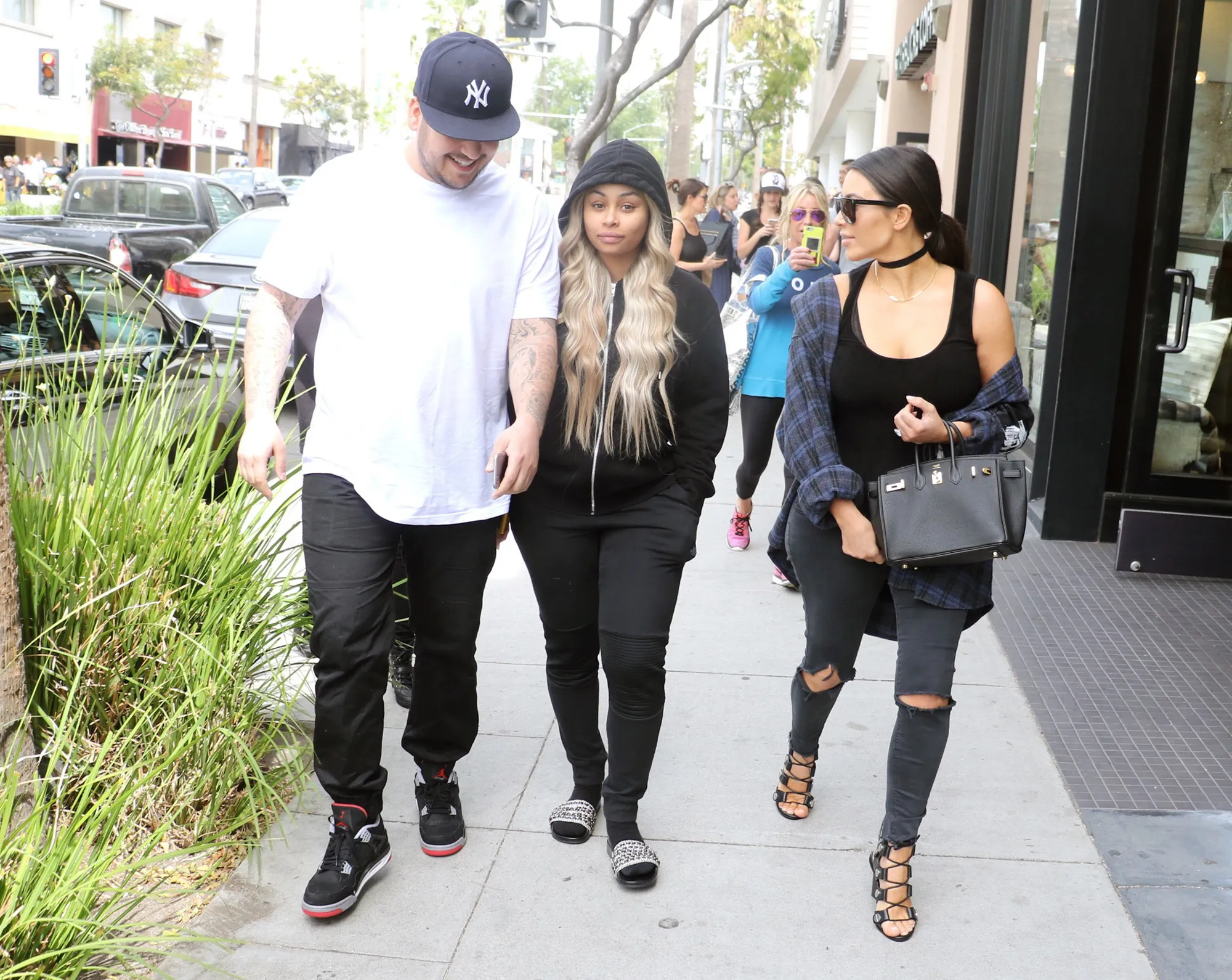 Rob Kardashian dan Blac Chyna ingin fokus memperbaiki hubungan mereka © TPG Images