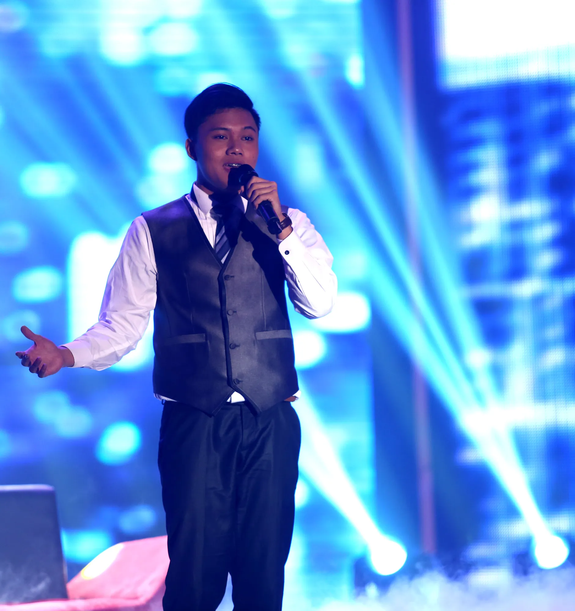 Rizky Febian sedang menyiapkan single keduanya © KapanLagi.com®/Budy Santoso