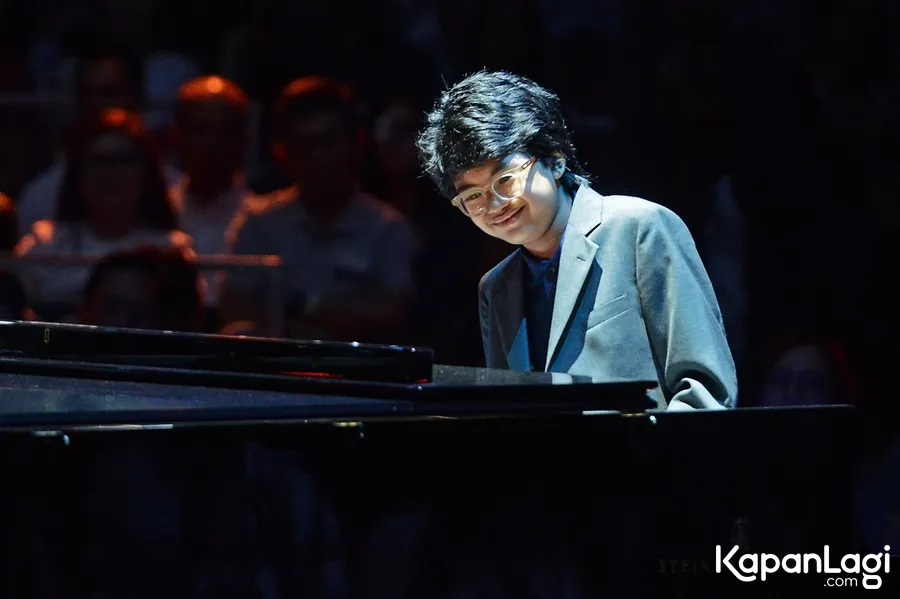 Usia masih muda, Endah melihat Joey Alexander sudah tahu apa goal yang harus dicapainya © KapanLagi.com/Bambang E. Ros