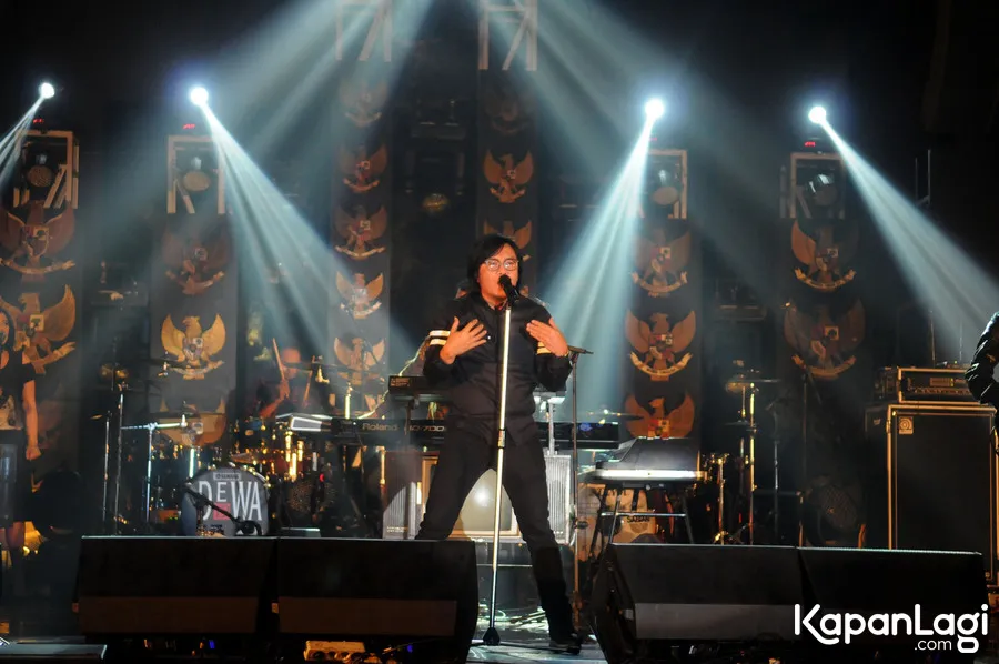 Dewa 19 dan Ari Lasso reunian untuk tampil di 90s Music Harmony © KapanLagi.com®/Bayu Herdianto
