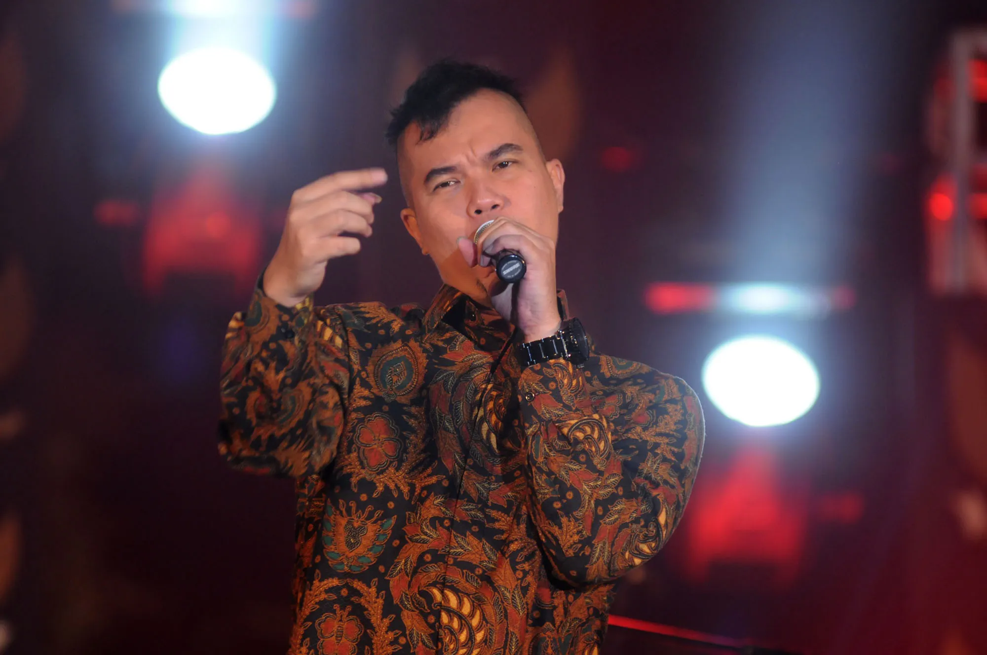 Dhani ingin Indonesia kembali ke UUD '45 tanpa amandemen ©KapanLagi.com®/Bayu Herdianto