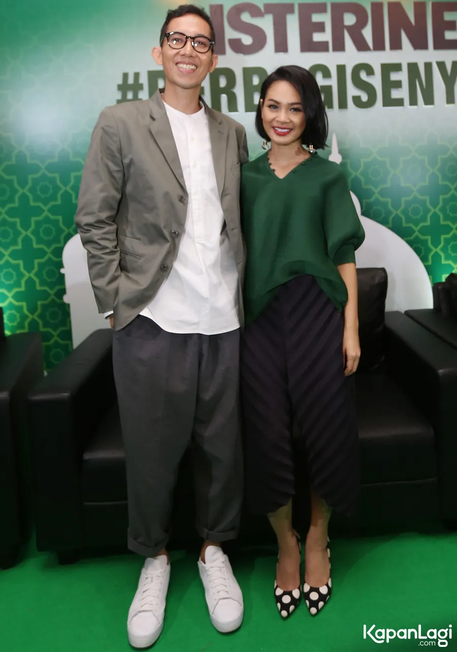 Identik dengan pasangan kompak, Andien dan Ippe tak mau pakai pakaian seragam © KapanLagi.com®/Budy Santoso