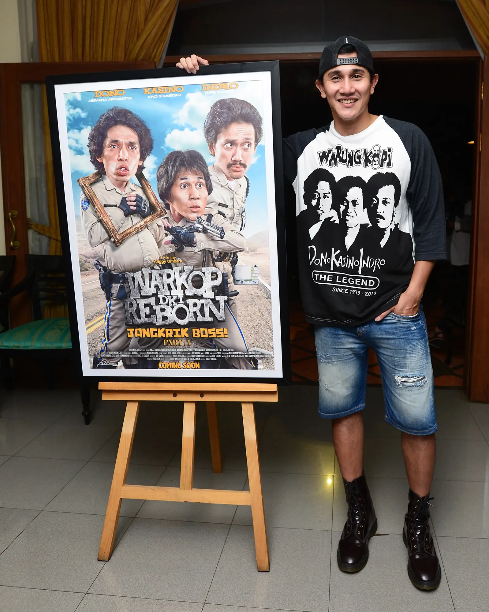 'WARKOP DKI REBORN', jadi film tersulit yang pernah diperankan Vino G Bastian © KapanLagi.com/Bambang E. Ros