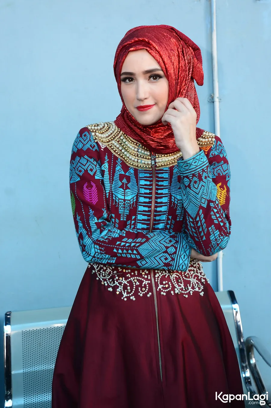 Adel mantab berhijab © KapanLagi.com®/Bambang E Ros