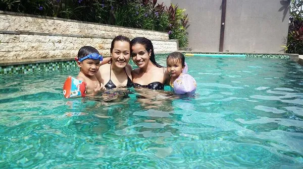 Sheila Marcia bersama Nael dan Precious © instagram.com/sheila_marcia