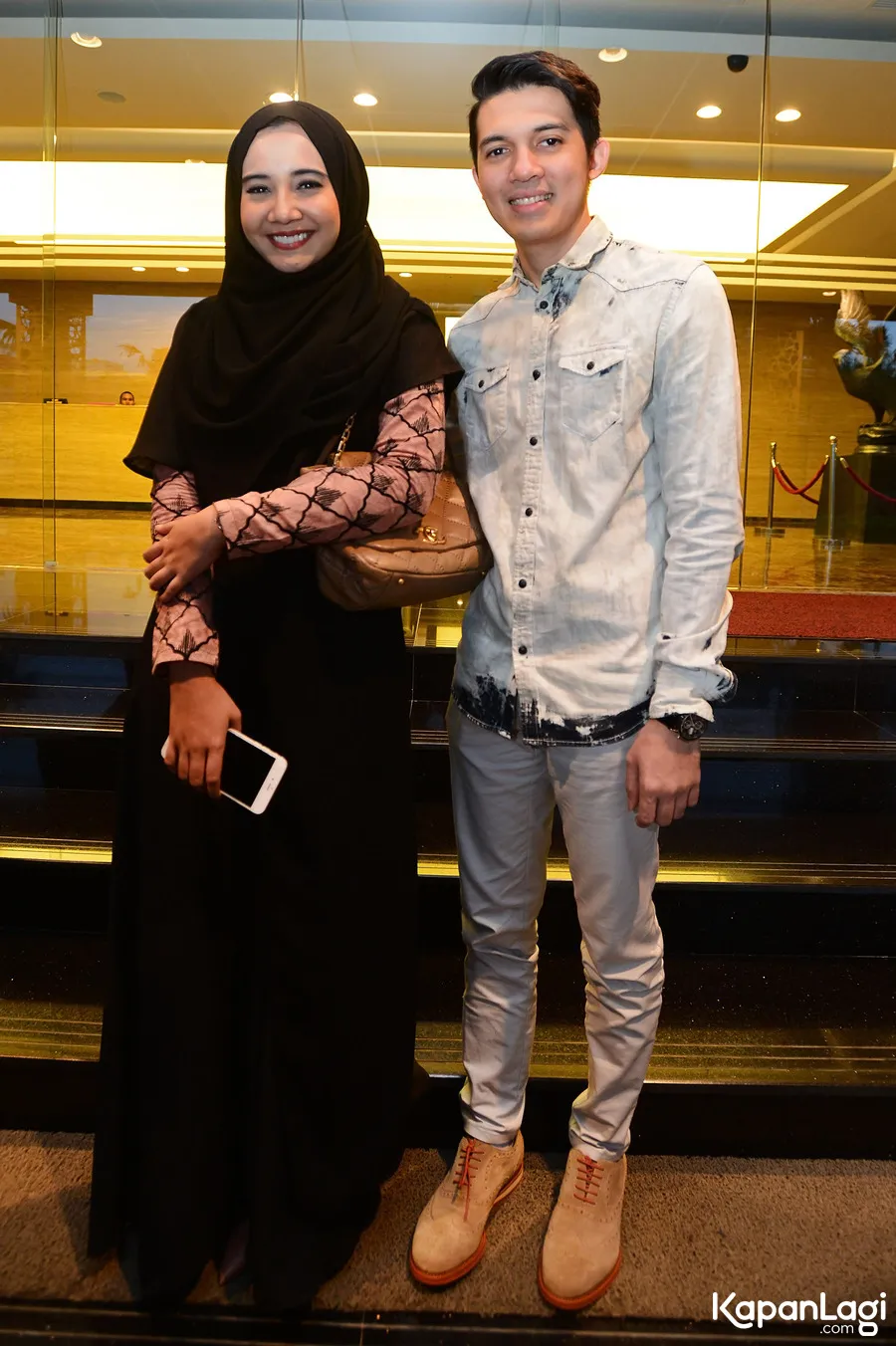Zaskia Sungkar dan Irwansyah akan berlebaran di Jakarta © KapanLagi.com/Bambang E. Ros