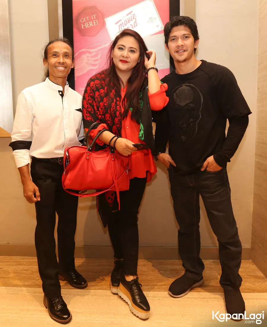 Audy dan Iko Uwais bersama Yayan Ruhiyan © KapanLagi.com/Budy Santoso
