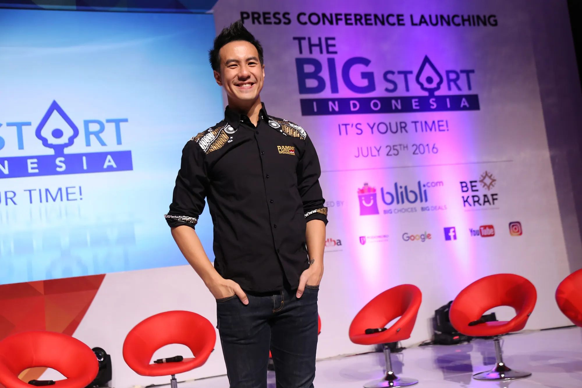 Daniel Mananta, ingin mendobrak pola pikir tentang kerajinan Indonesia yang masih dianggap murah © KapanLagi.com/Agus Apriyanto