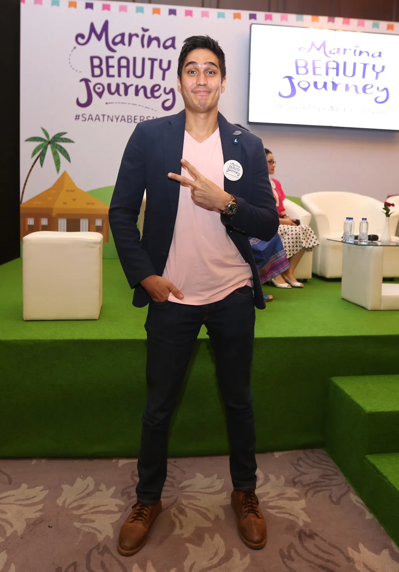 Marcell Chandrawinata, tak pernah ragu jika nantinya menikah lebih dulu dibandingkan kedua saudaranya © KapanLagi.com/Budy Santoso