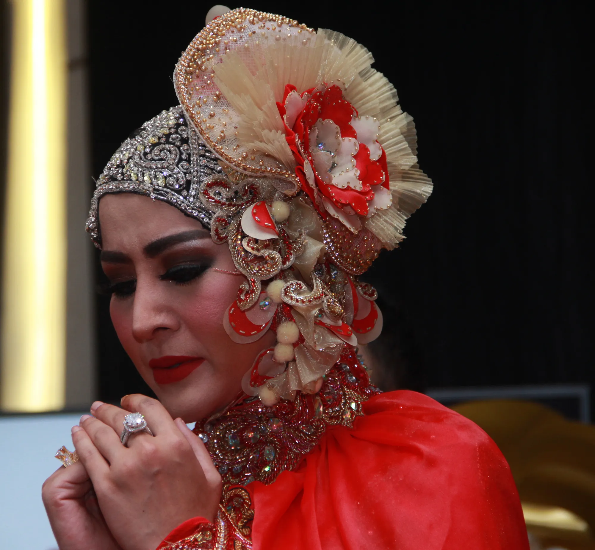 Cyntiara Alona putuskan berhijab © KapanLagi.com®/Muhammad Akrom Sukarya