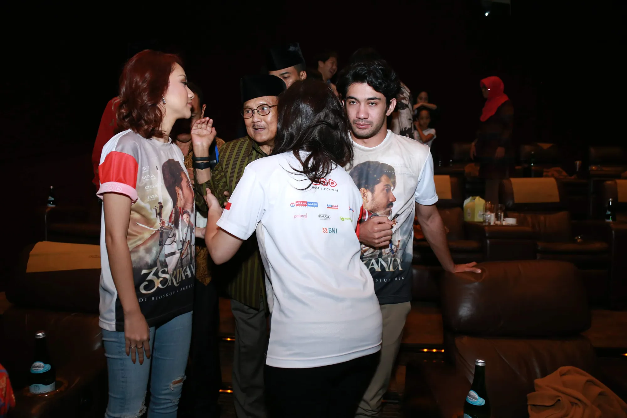 BJ Habibie terkesan dengan film 3 Srikandi © KapanLagi.com®/Agus Apriyanto