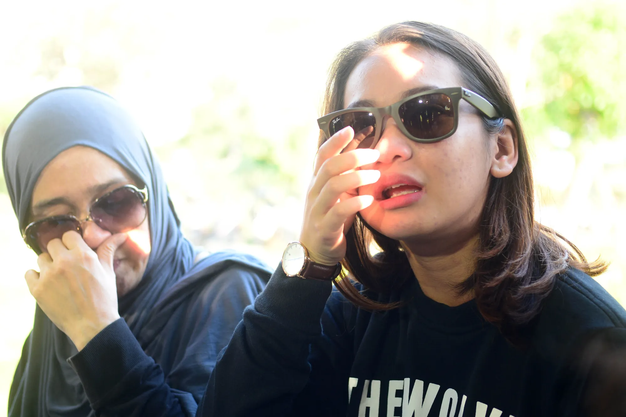 Dea Annisa sedih tak bisa bertemu dengan ayahnya buat terakhir kali © KapanLagi.com®/Bayu Herdianto