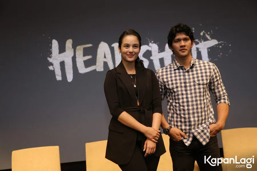 Chelsea dan Iko, duo pemeran utama di 'HEADSHOT' © KapanLagi.com®/Agus Apriyanto
