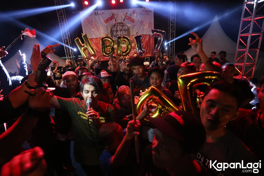 Kejutan dari fans yang begitu bermakna. / ©KapanLagi.com®/Budy Santoso