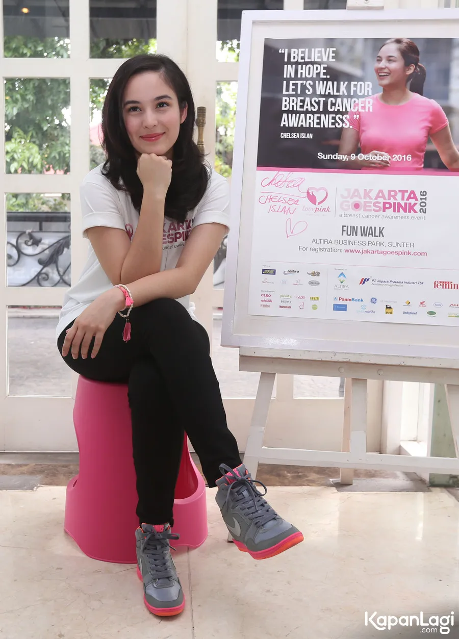 Chelsea jadi ambassador Lovepink © KapanLagi.com®/Budy Santoso