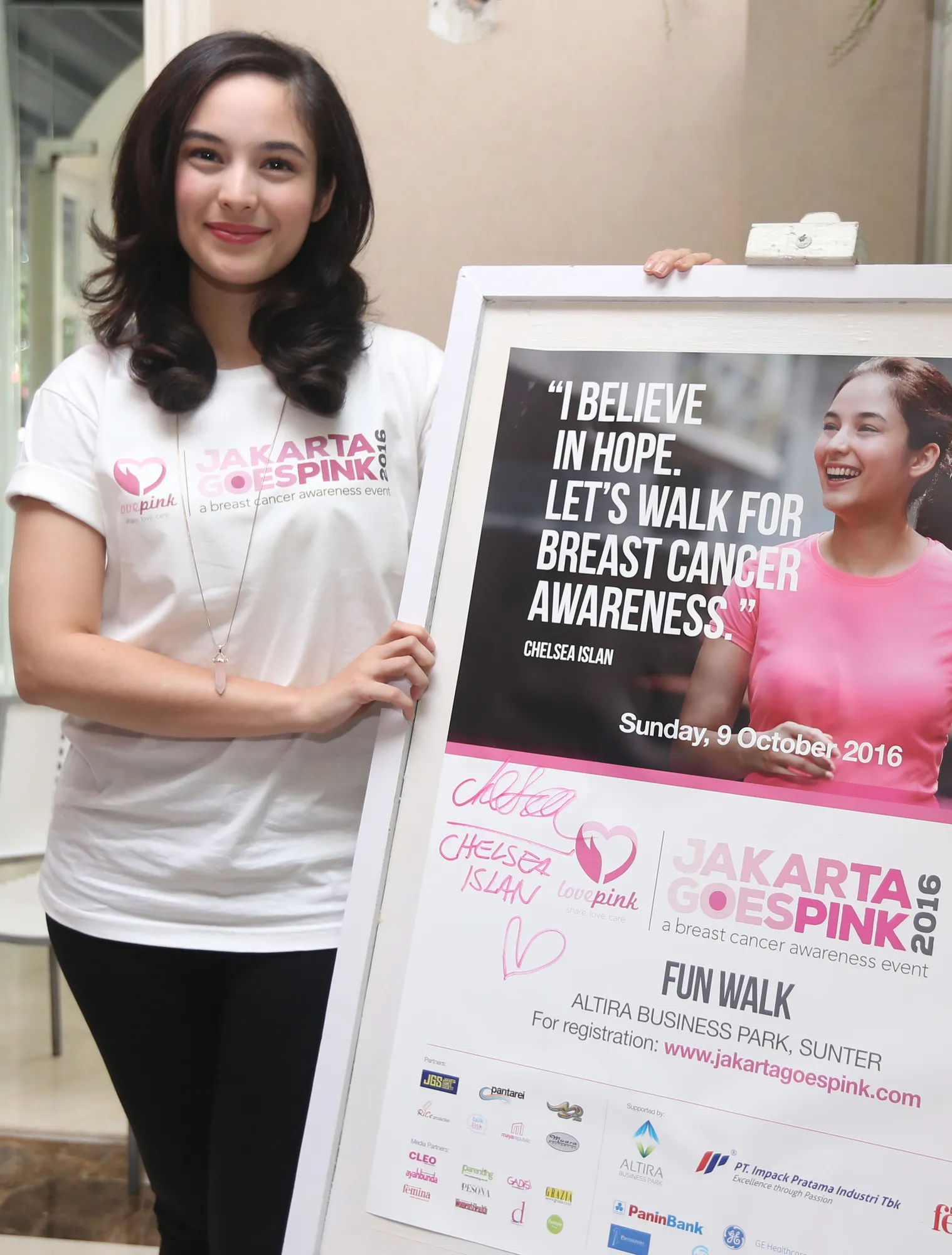 Chelsea jadi cameo di film 'PINKY PROMISE' ©KapanLagi.com®/Budy Santoso