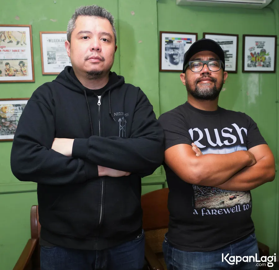 Ricky Siahaan dan Edy Khemod © KapanLagi.com/Muhammad Akrom Sukarya